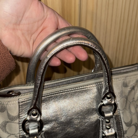 Coach signature silver sparkle - Picture 8 of 8